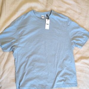 Aritzia Mixtape Tee Dew Blue S